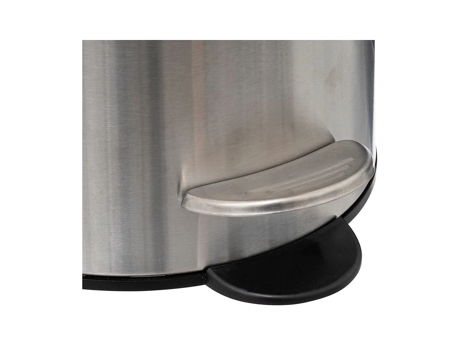 Poubelle de salle de bain en Inox et Bambou Soft Close 3 L