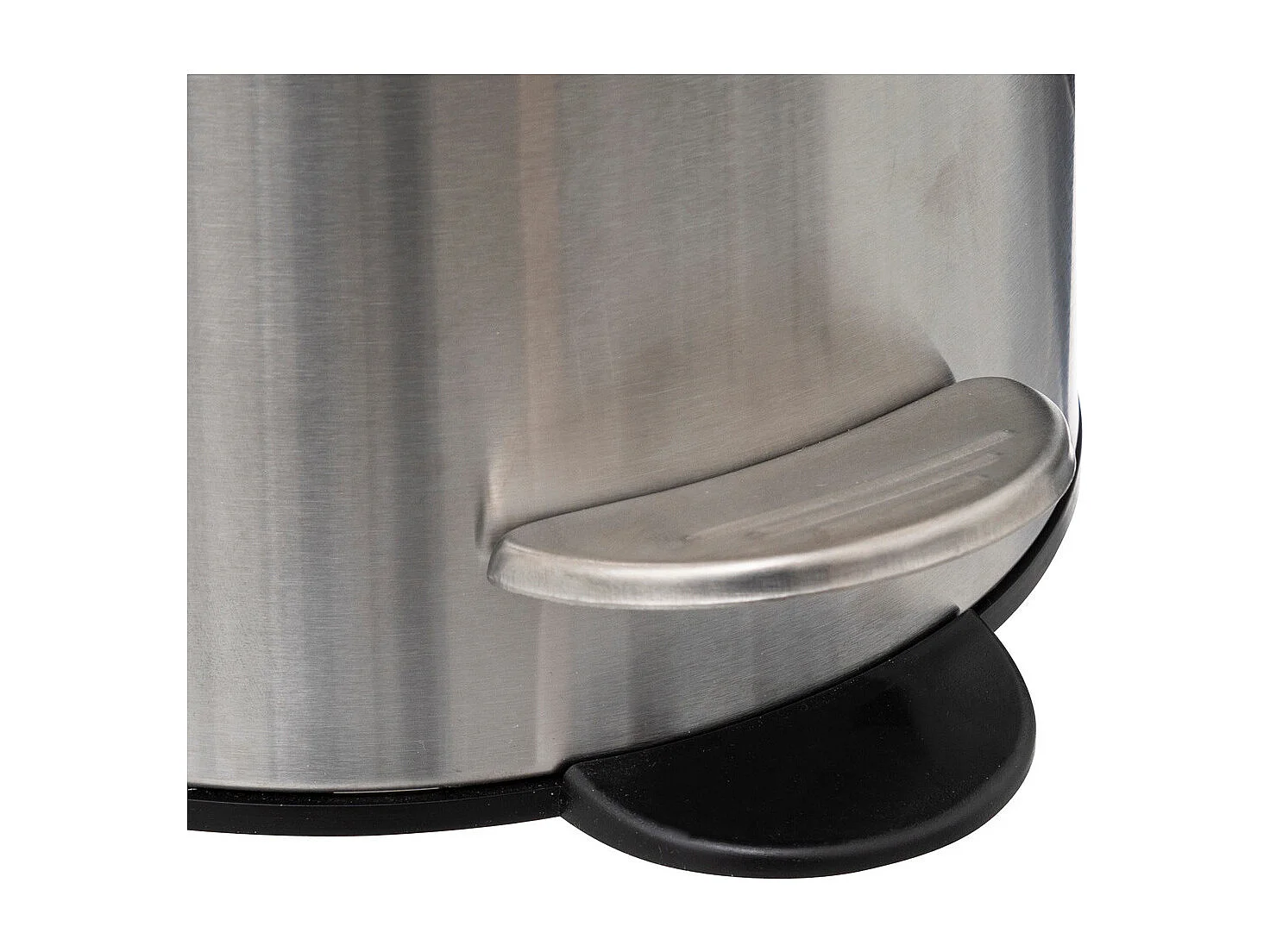 Poubelle de salle de bain en Inox et Bambou Soft Close 3 L