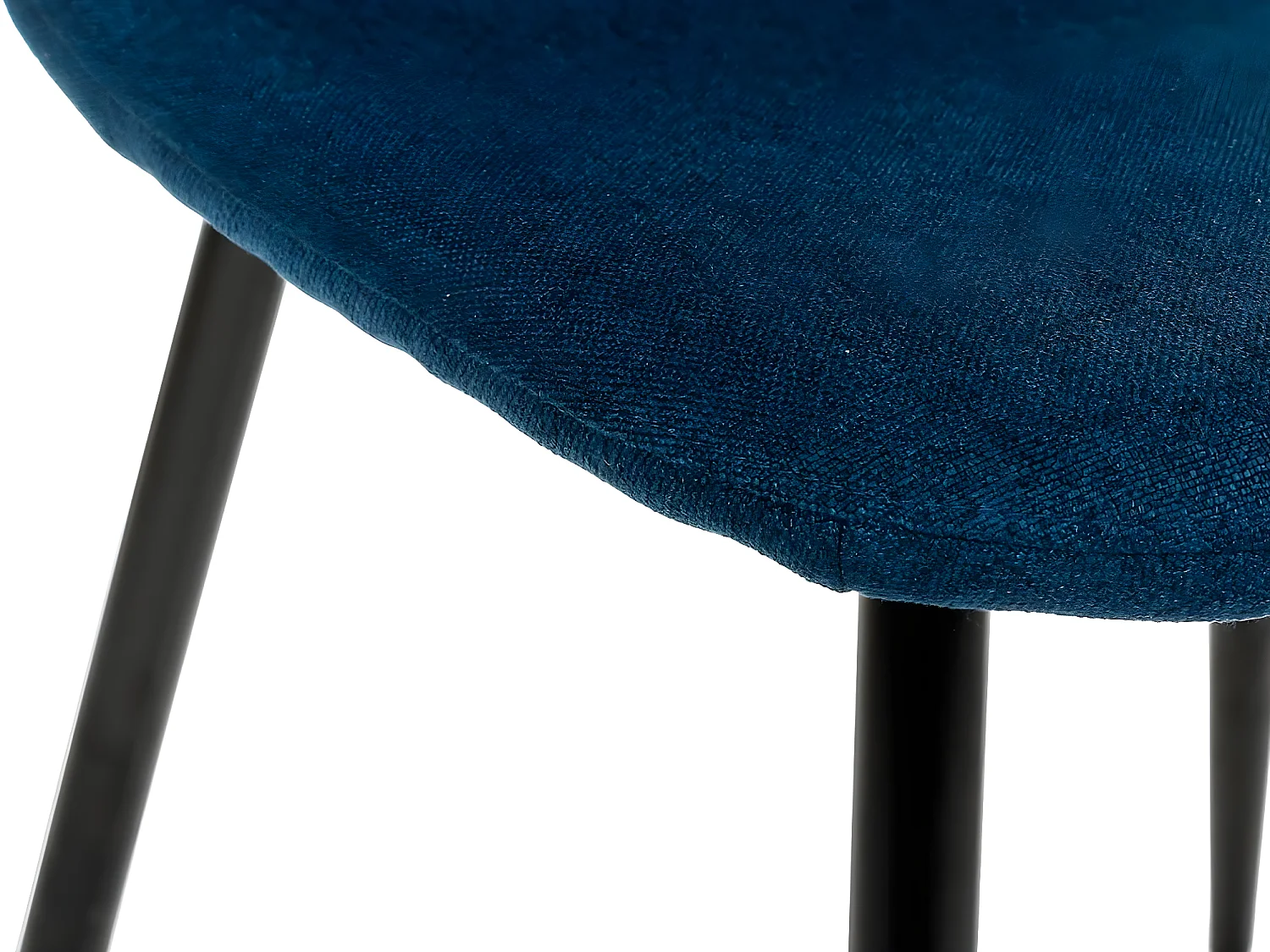 Lot de 4 Chaises Design "Nokas" 85cm Bleu