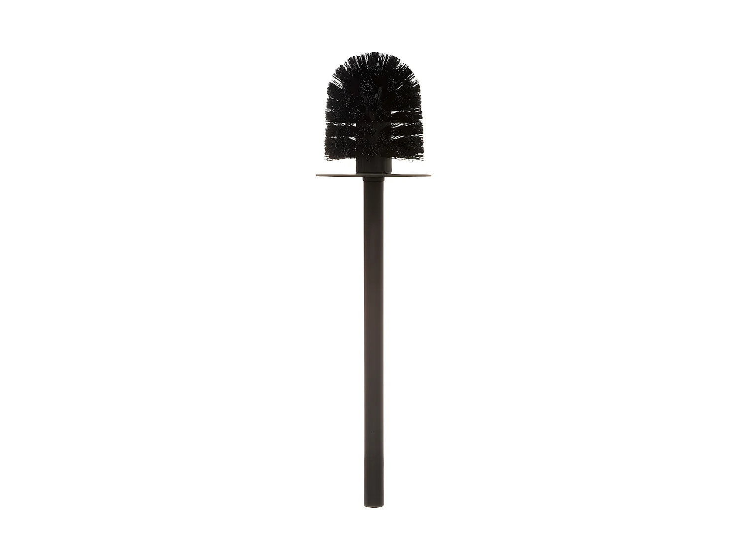Brosse WC avec support en résine Noir charbon