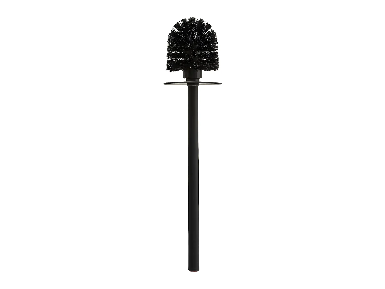 Brosse WC avec support en résine Gris mat