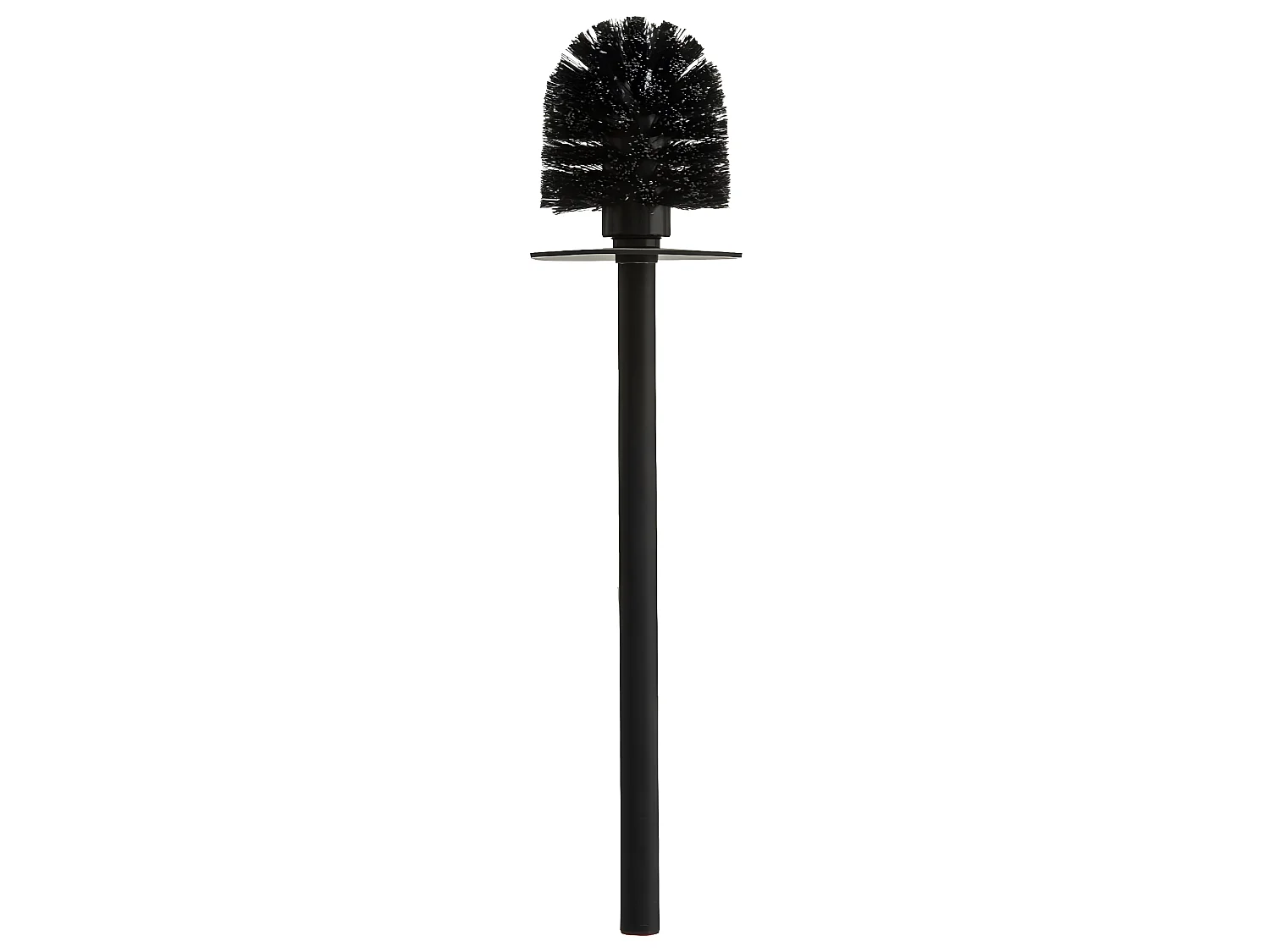 Brosse WC avec support en résine Gris mat