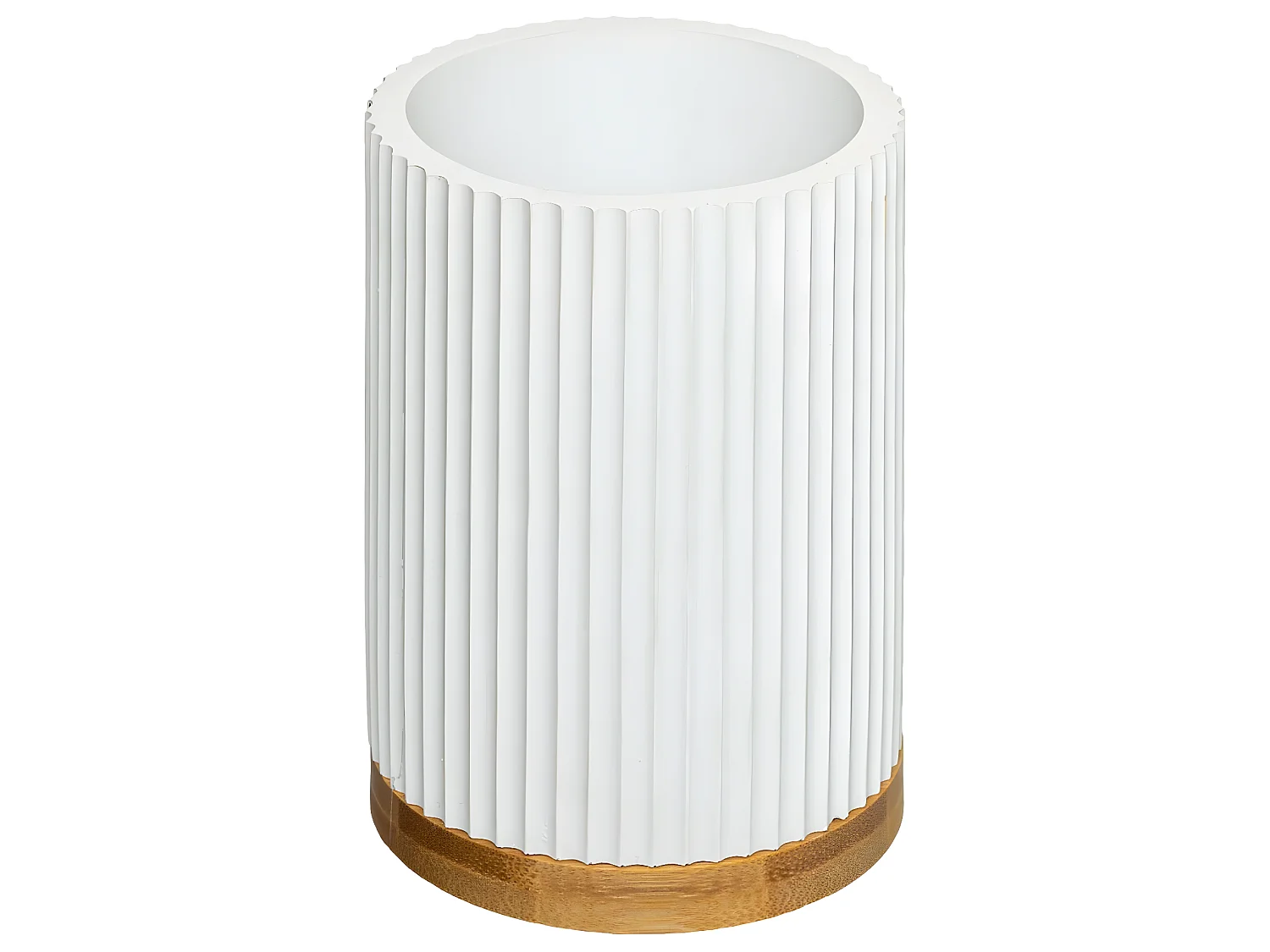 Bote y escobilla wc a rayas