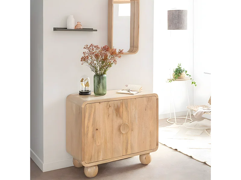 Pequeño aparador en madera de mango Horta