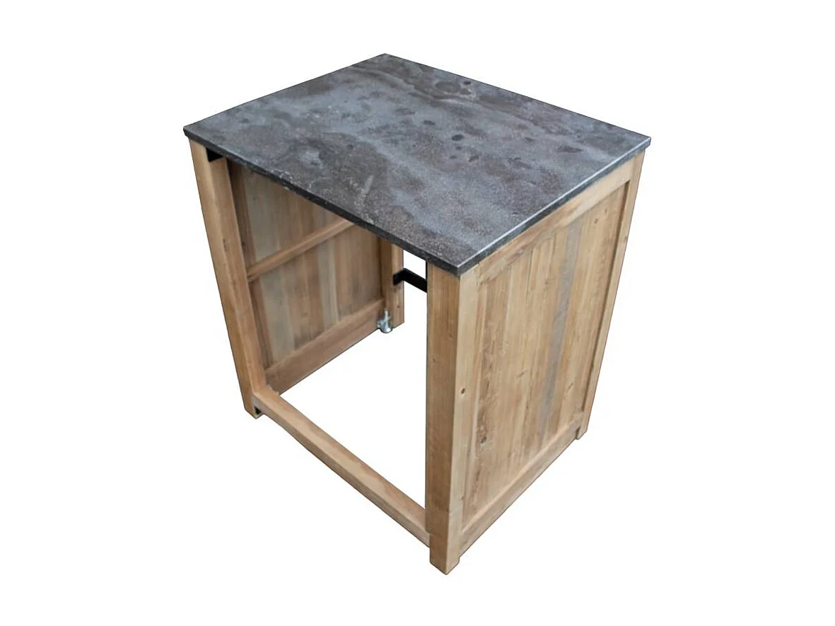 Meuble bas de cuisine pour lave vaisselle Champêtre