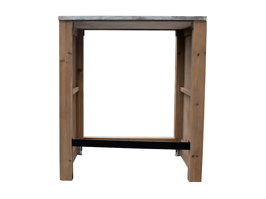 Meuble bas de cuisine pour lave vaisselle Champêtre