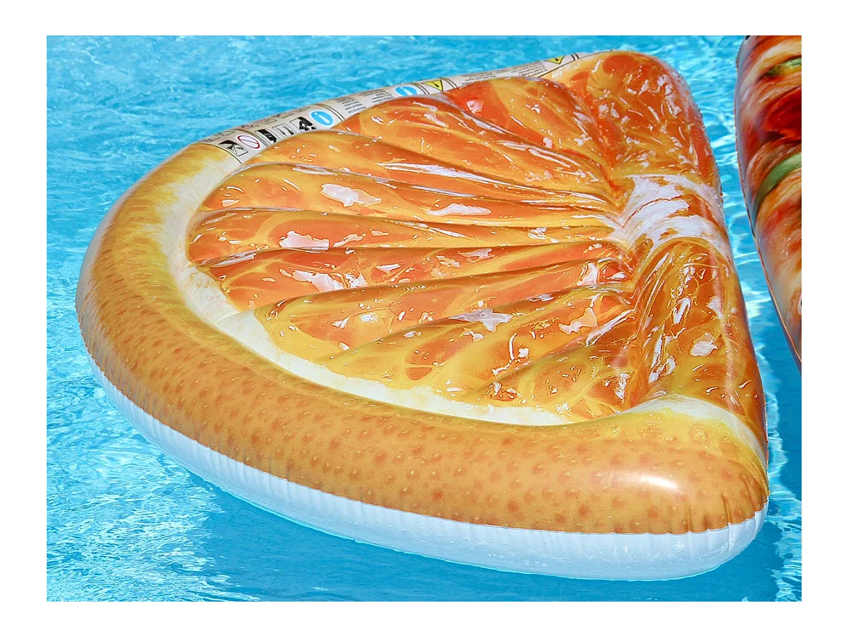 Colchoneta rodaja naranja 178 x 85 cm