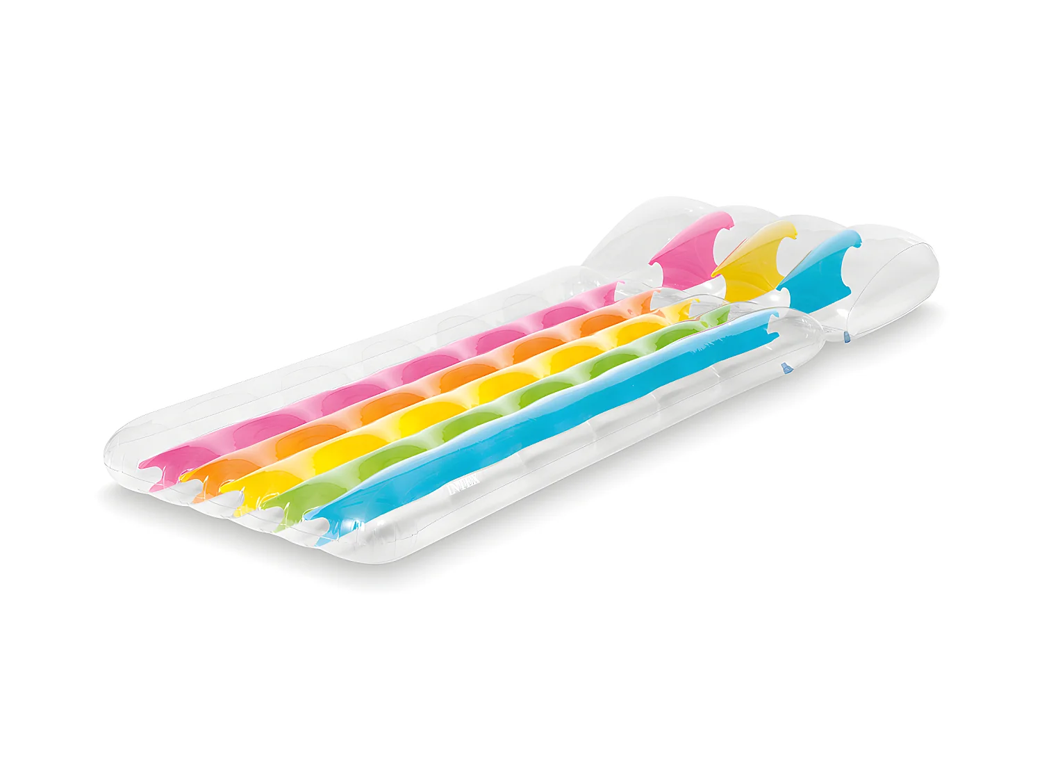 Matelas Gonflable "Arc-en-Ciel" 203cm Multicolore