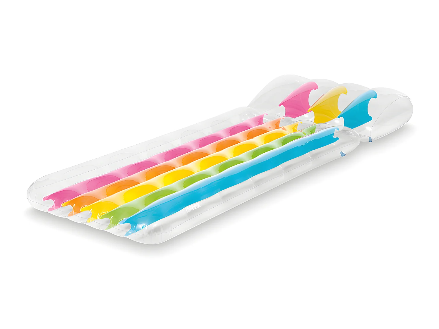 Matelas Gonflable "Arc-en-Ciel" 203cm Multicolore