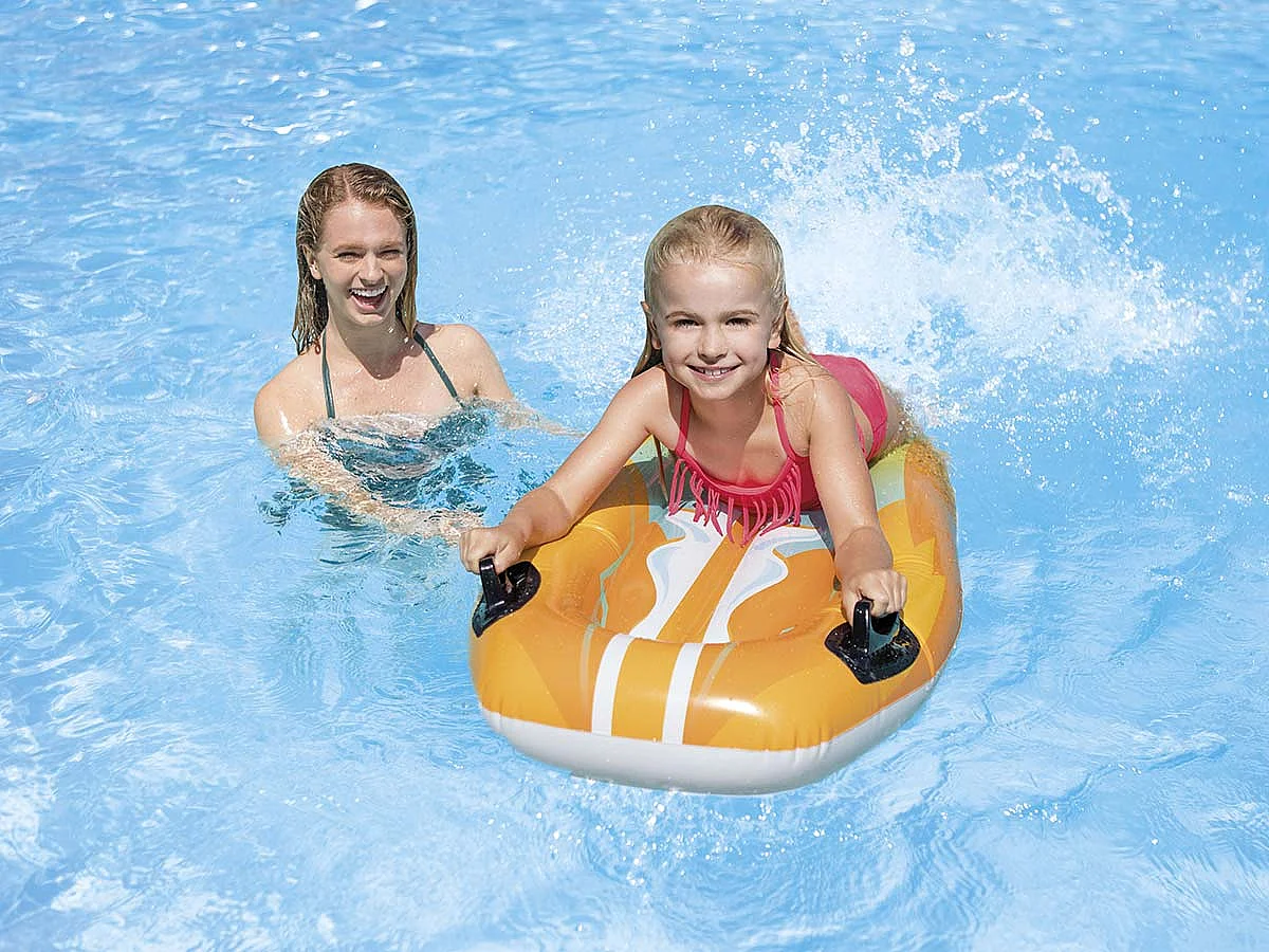 Bodyboard gonflable Orange - Intex