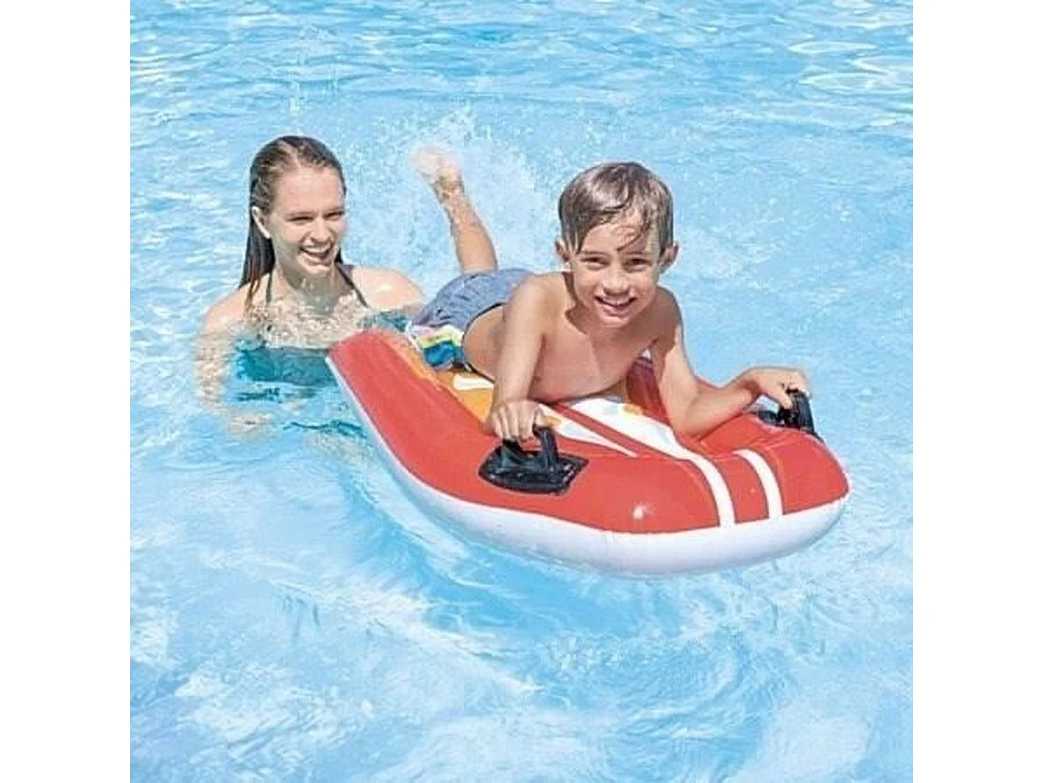 Bodyboard gonflable Orange - Intex