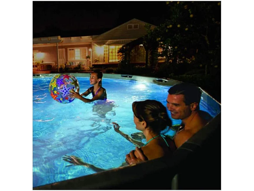 Magnetischer LED-Schwimmbadspot - Intex
