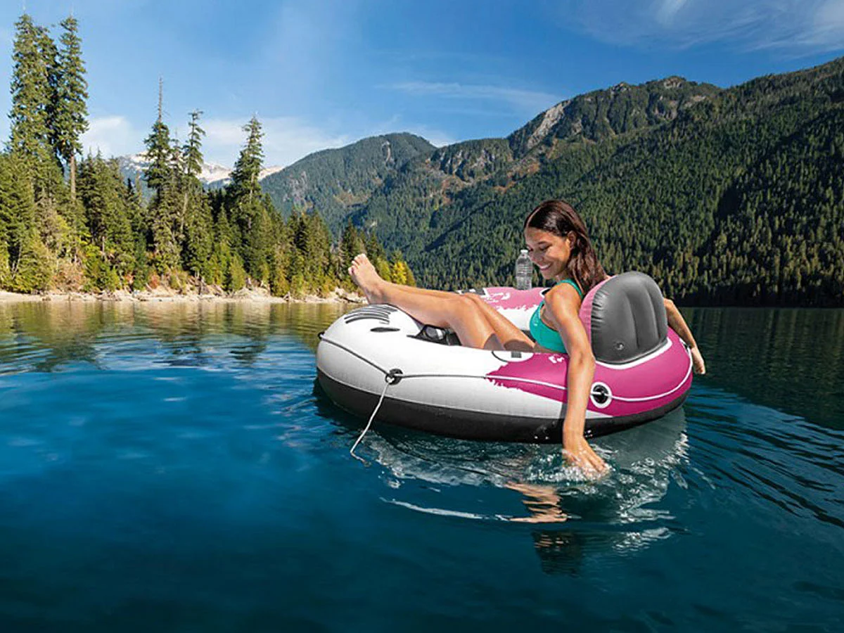 Fauteuil géant River Run Rose - Intex