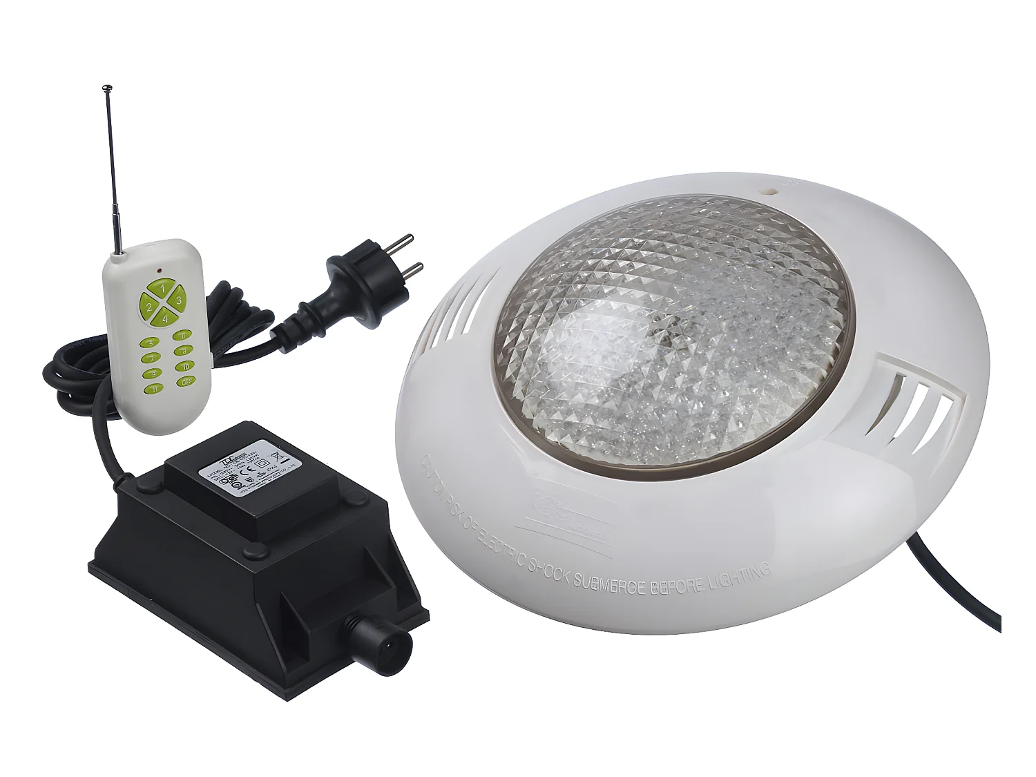 Faretto LED 406 RGBW 35W per piscina in legno - Ubbink