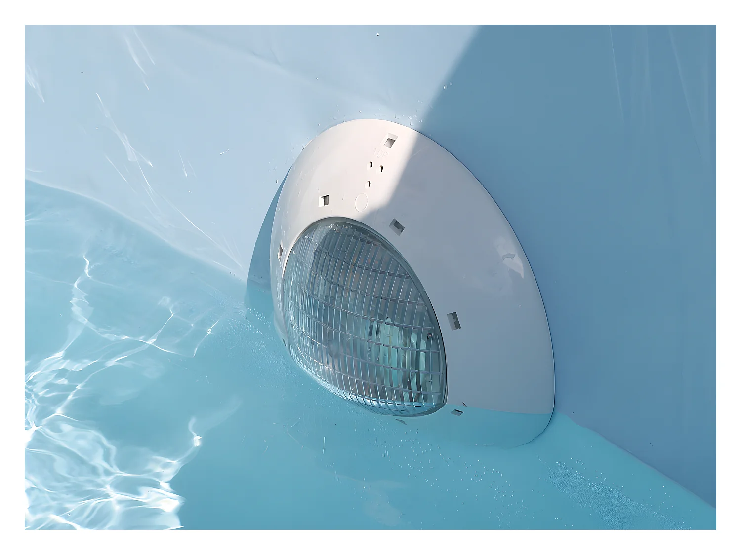 Faretto LED 406 RGBW 35W per piscina in legno - Ubbink