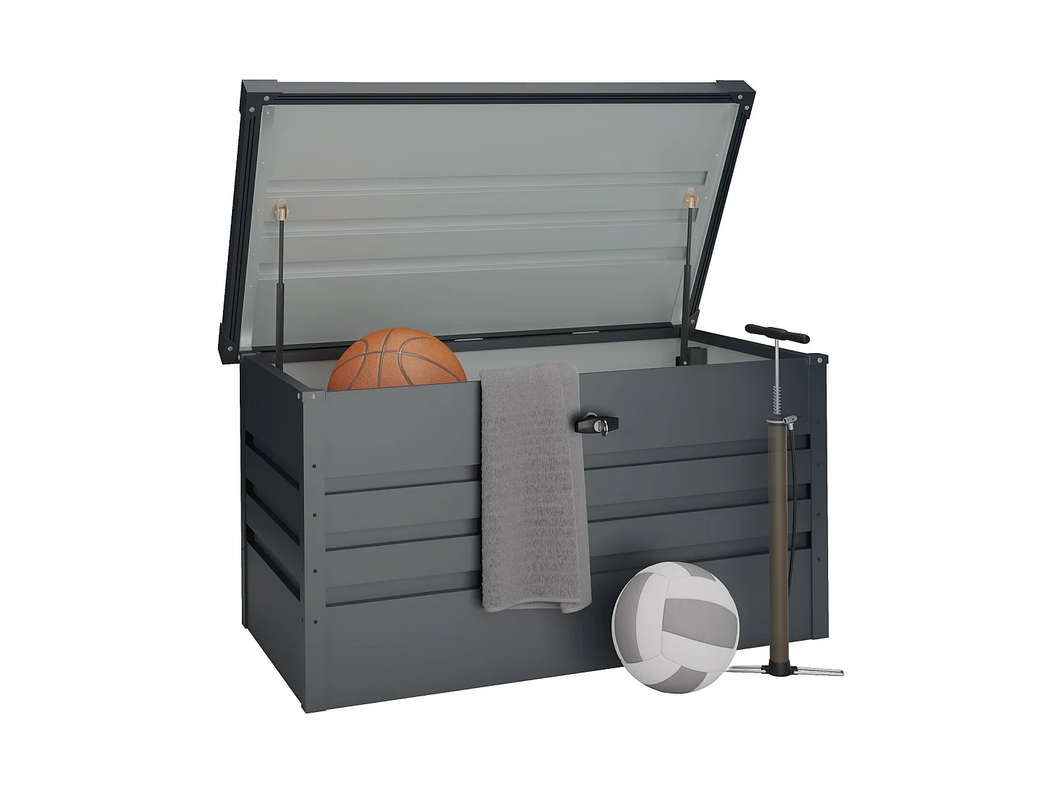 Arcón metálico Aarhus 300L - acero galvanizado 10 años de garantía