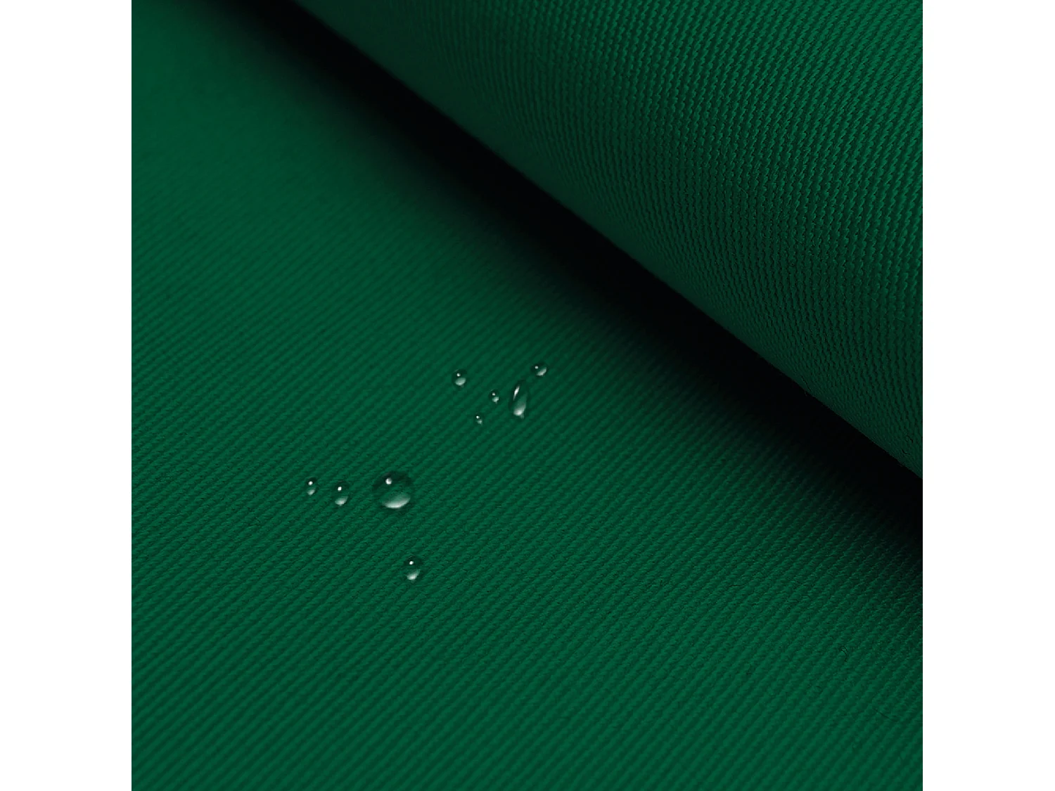 Wasabi - Lona para Toldo de 3x2 Verde Poliéster 280 gr/m2 - Resistente al Agua - Protección UV - 283x200cm - Malla Sombreo - Tela Enrollable Repuesto para Toldos