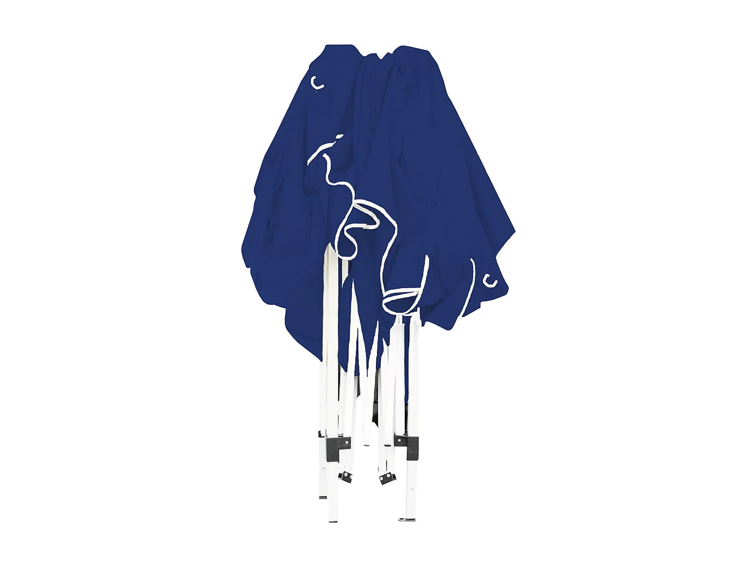 Wasabi - Carpa Plegable 3x3 m Classic Azul – Resistente al Agua – Vientos y Piquetas Fijación – Estructura de Acero – Cenador Jardín – Exteriores Camping Fiestas