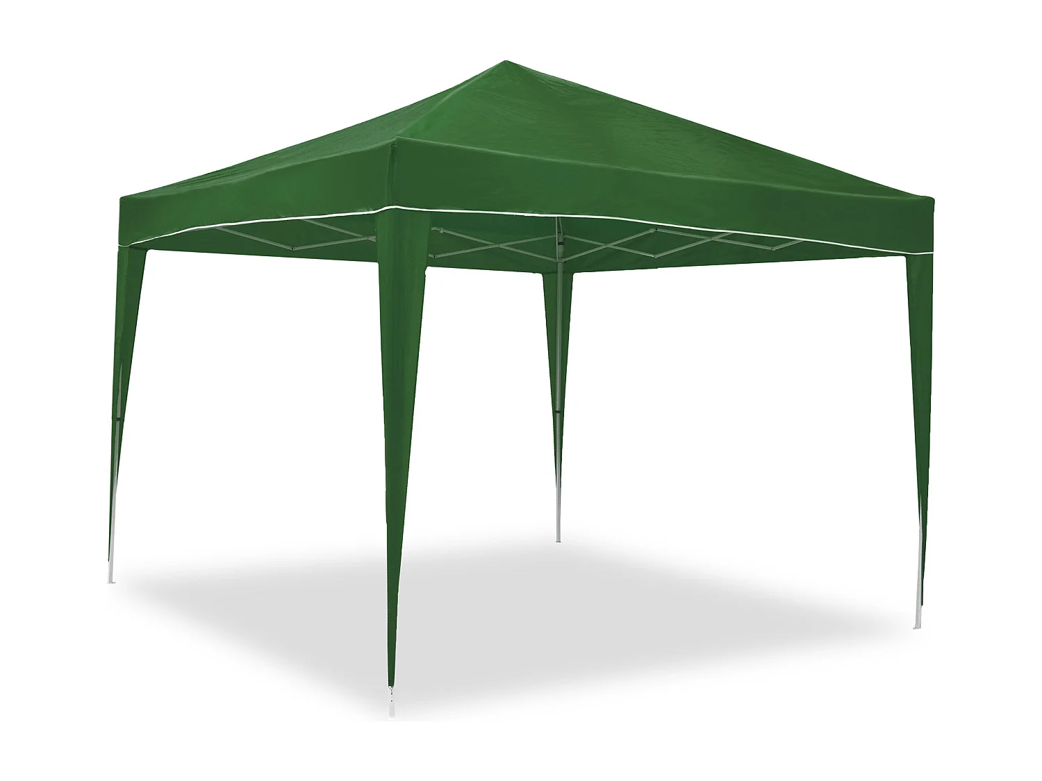 Wasabi - Carpa Plegable 3x3 m Classic Verde – Resistente al Agua – Vientos y Piquetas Fijación – Estructura de Acero – Cenador Jardín – Exteriores Camping Fiestas