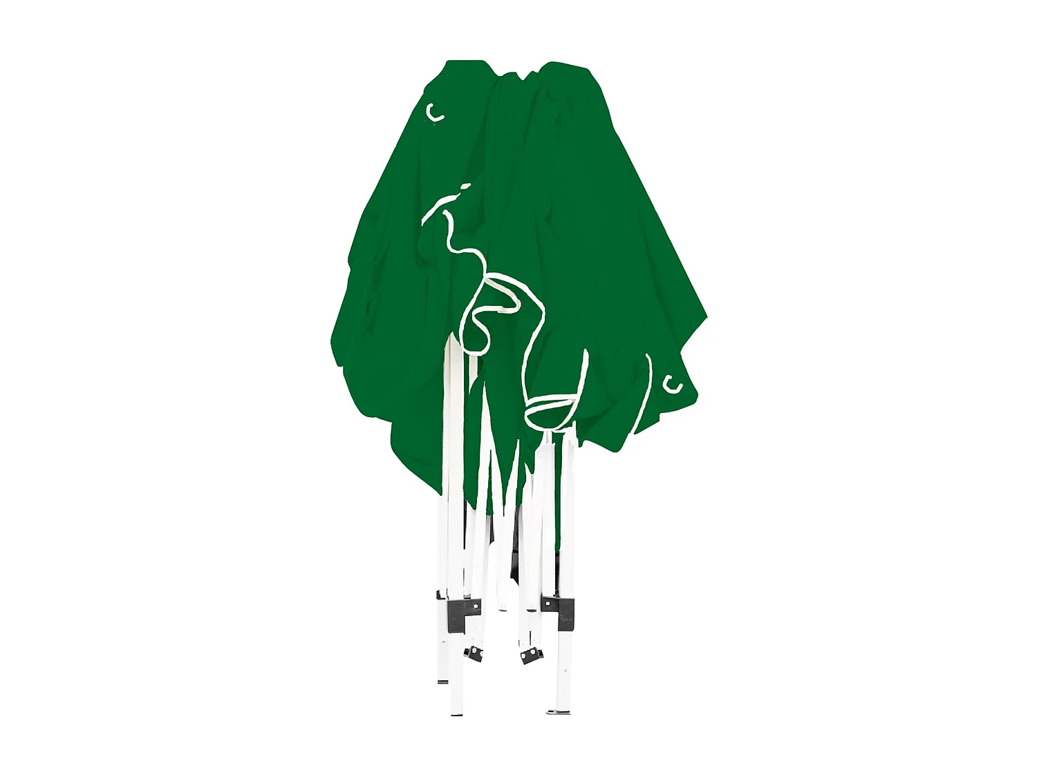 Wasabi - Carpa Plegable 3x3 m Classic Verde – Resistente al Agua – Vientos y Piquetas Fijación – Estructura de Acero – Cenador Jardín – Exteriores Camping Fiestas