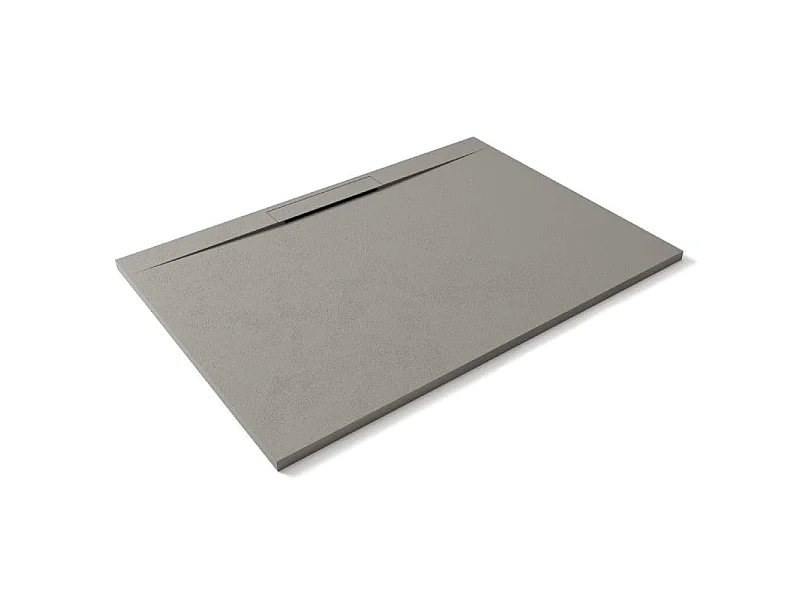 Plato de ducha resina LYRA gris  85x100cm
