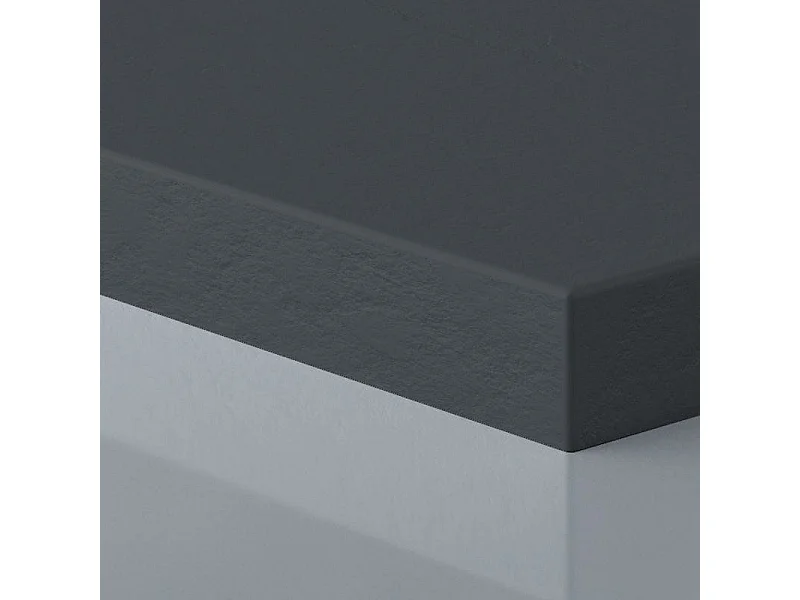 Plato de ducha resina LYRA grafito  100x100cm