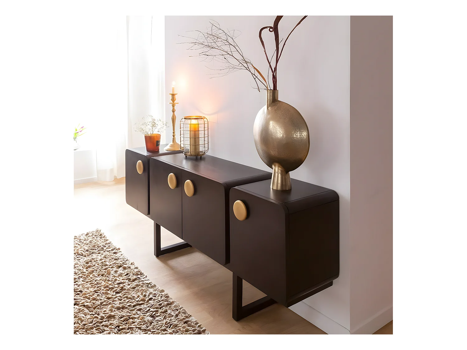 Buffet en bois de manguier Oscar