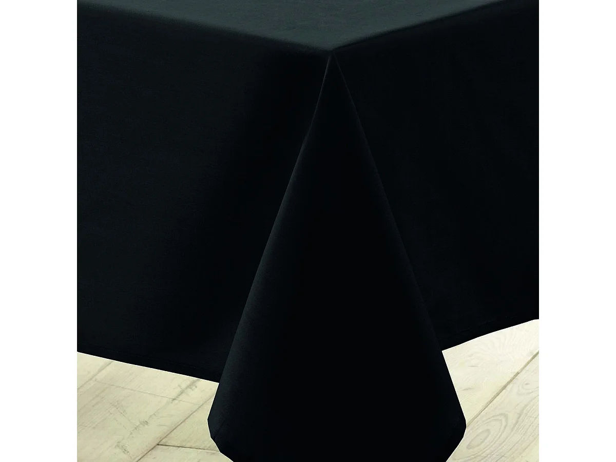 Nappe Antitache "Essentiel" 140x250cm Noir