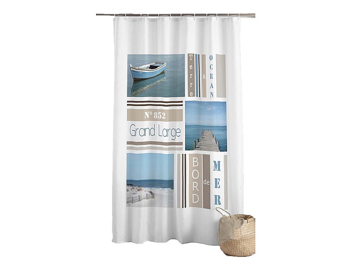 Rideau de douche Modele Bord de Mer Royan