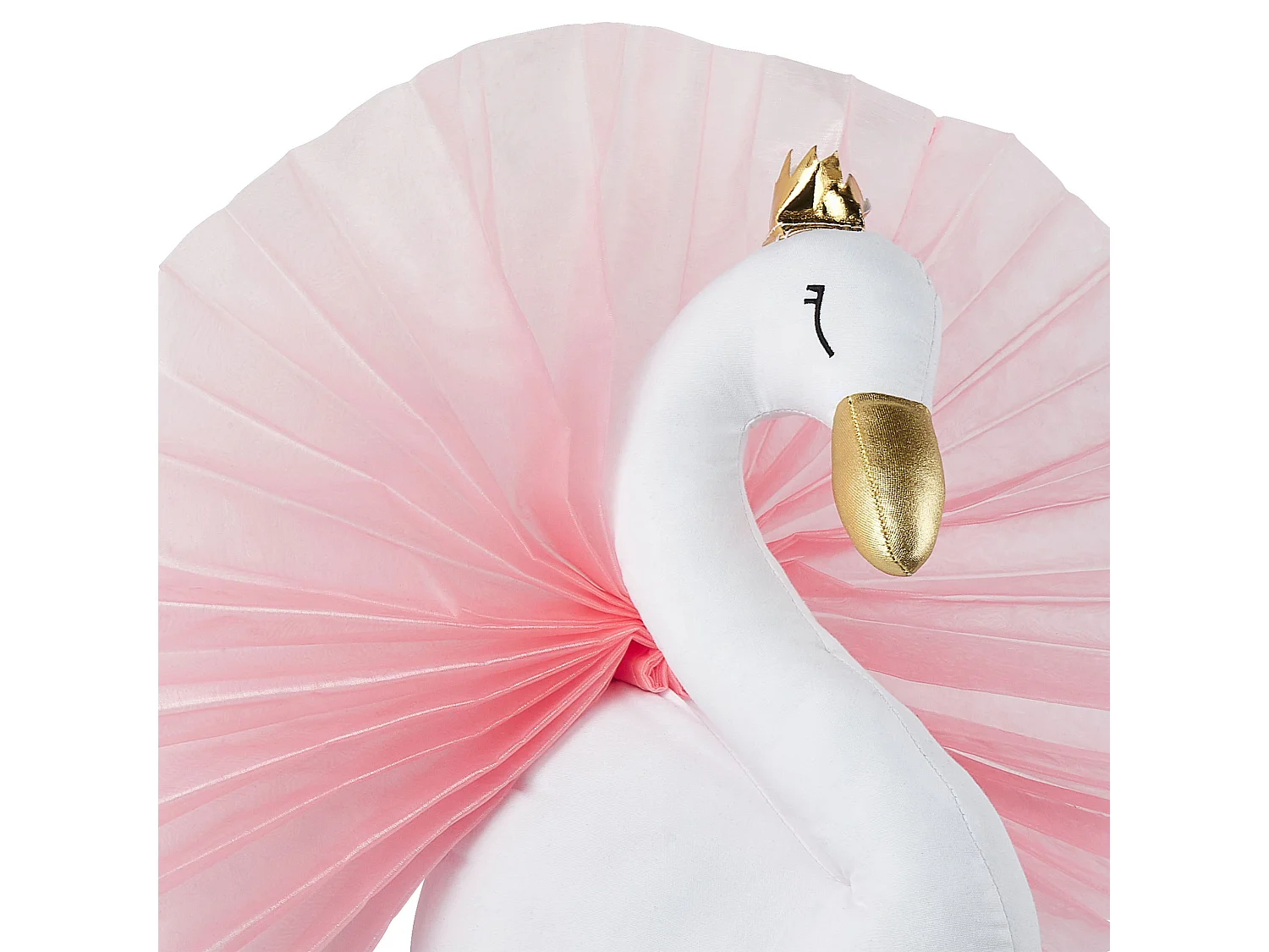 Décoration murale pour enfants Cygne ODETTA Coton 32 cm Blanc
