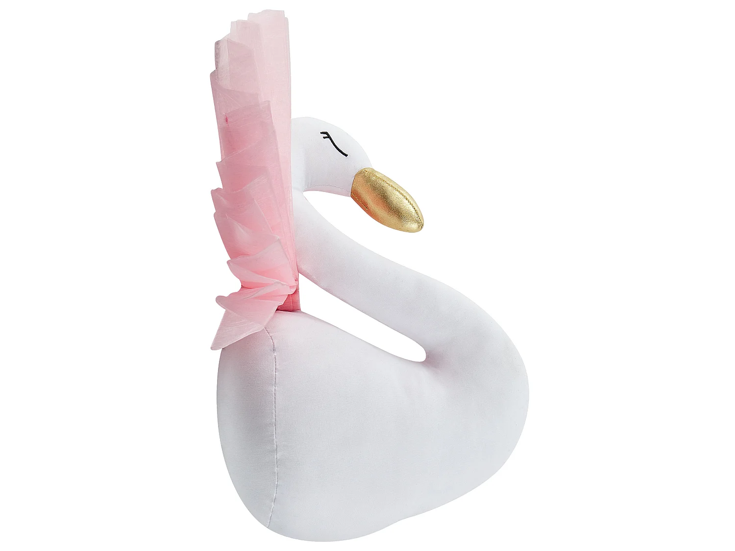 Décoration murale pour enfants Cygne ODETTA Coton 32 cm Blanc