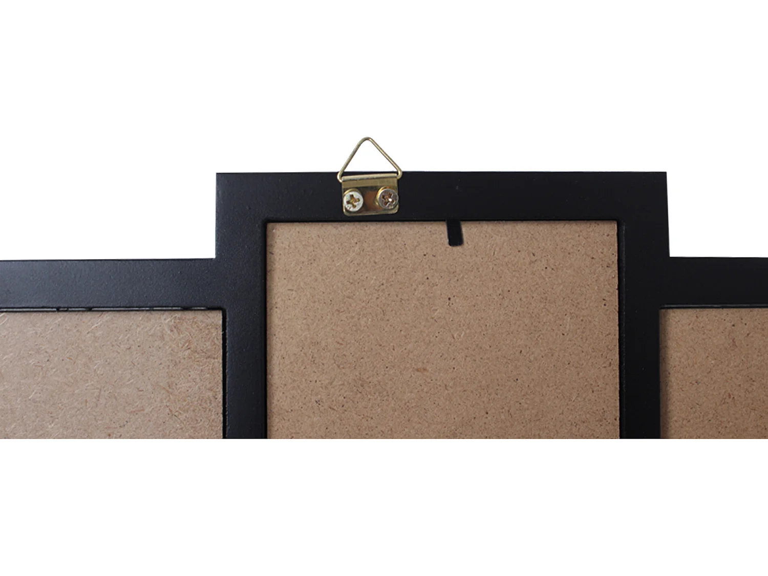 Cadre Photo Collage Rectangle 12 Imagerie Bois Noir 47x60x1,2