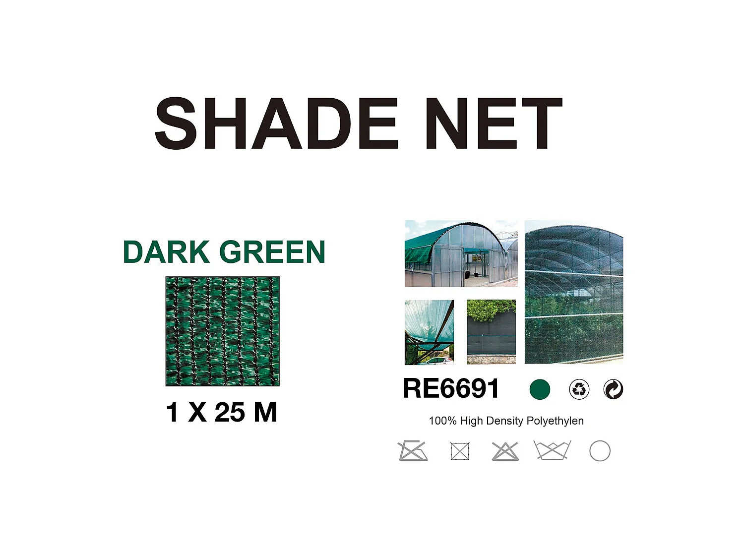 Quebra-ventos Rede de sombreamento 90% Windbreak Jardim verde 1x25 m