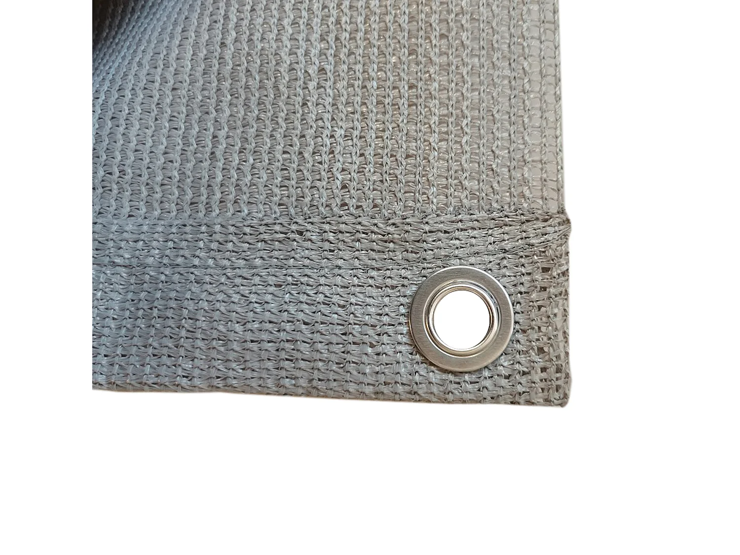 Toile de Balcon Coupe-Vent brise-vent Polyéthylène Gris 0.75x6