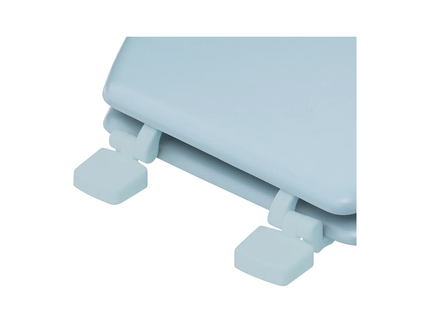 Abattant WC standard en Bois Bleu artic