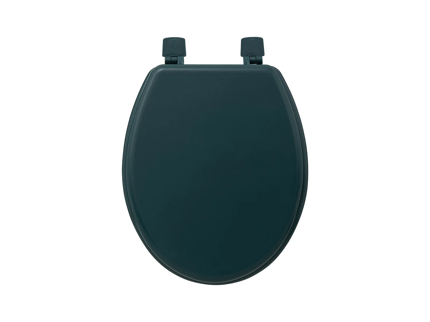 Abattant WC standard en Bois Bleu pétrole