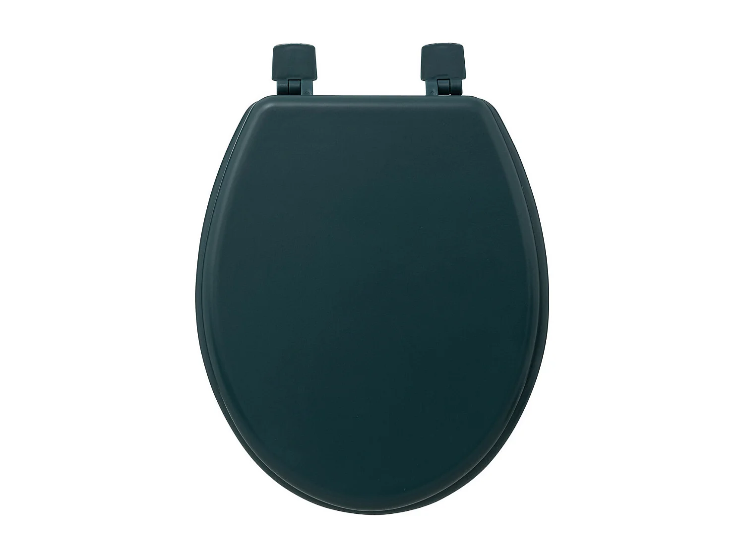 Abattant WC standard en Bois Bleu pétrole