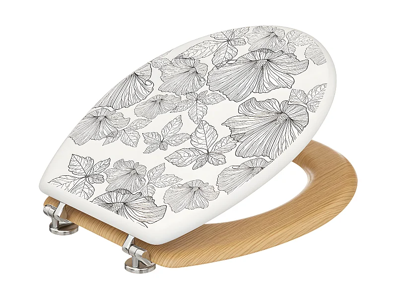 Tapa wc espíritu floral