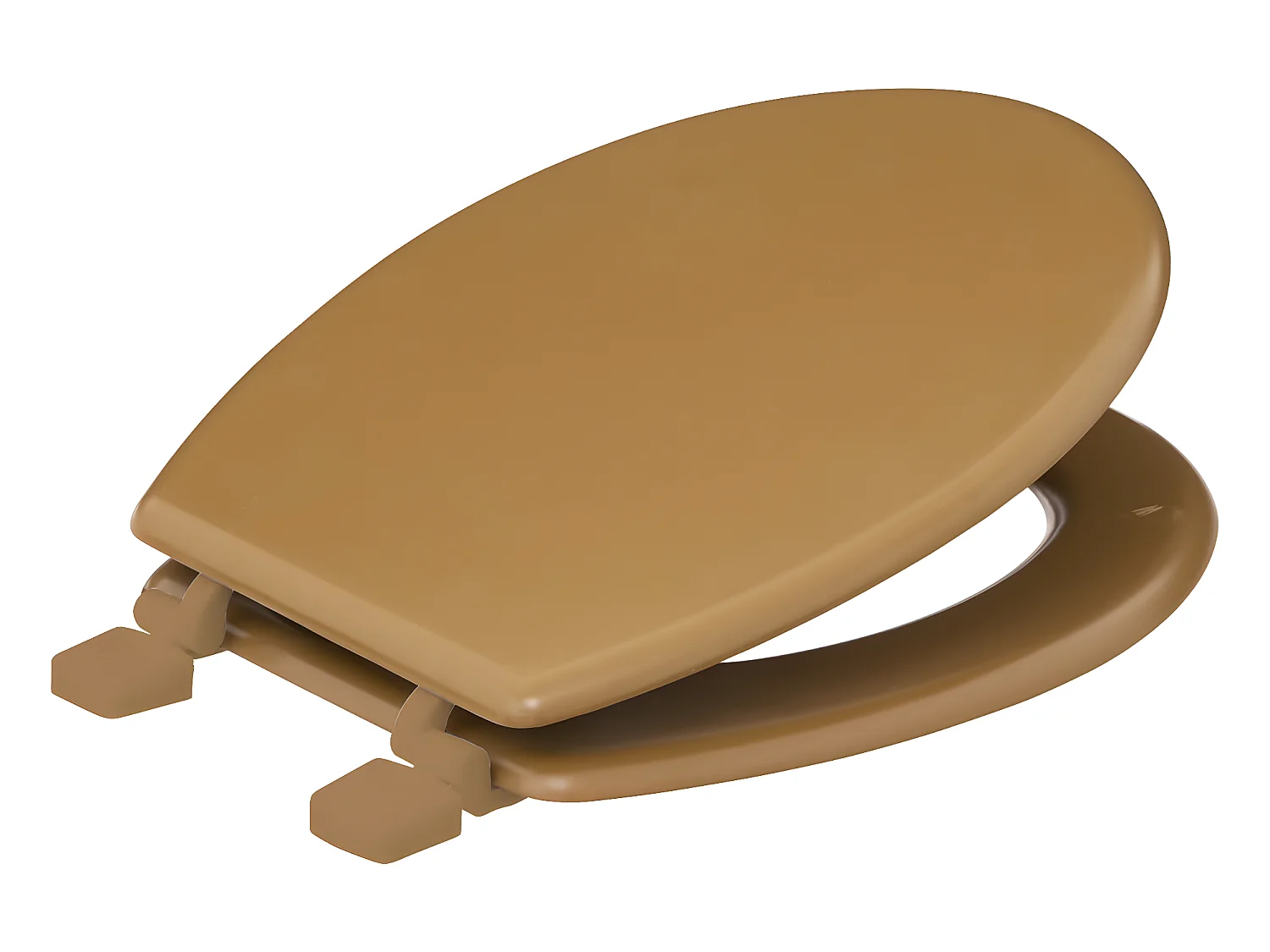 Abattant WC standard en Bois Marron malt