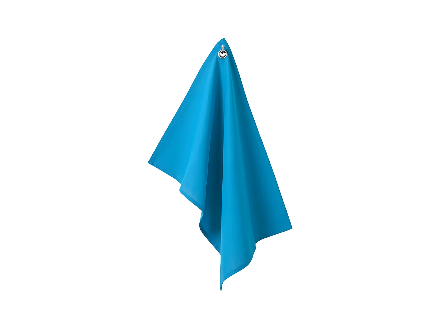 Essuie mains en coton couleur Mer du Sud 50 x 70 cm