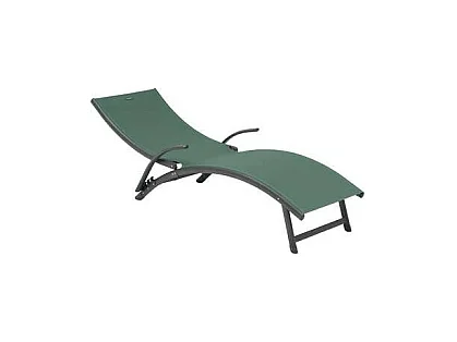 Transat Samba pliable vert olive/graphite Hespéride