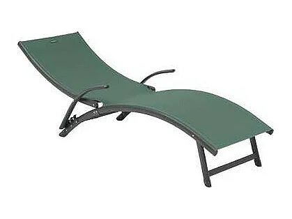 Transat Samba pliable vert olive/graphite Hespéride