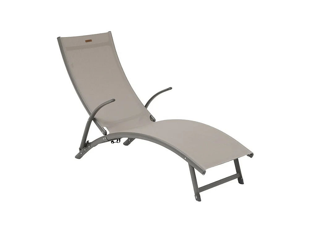 Transat Samba pliable noisette/praline Hespéride