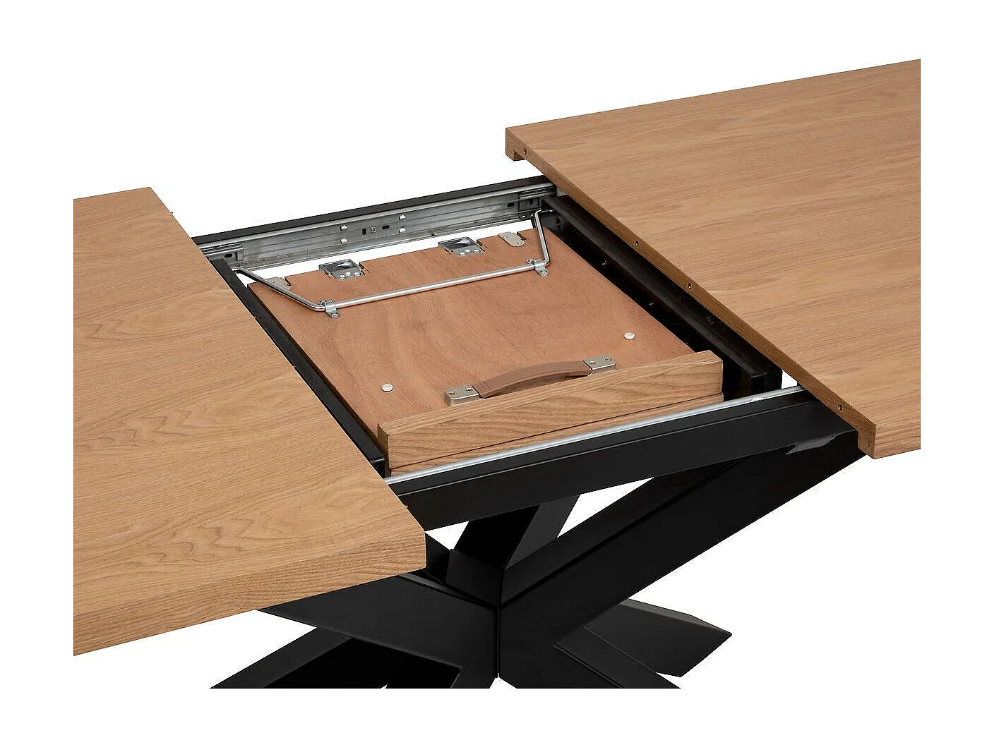 Table de Repas Extensible "Olaf" 180-220cm Beige