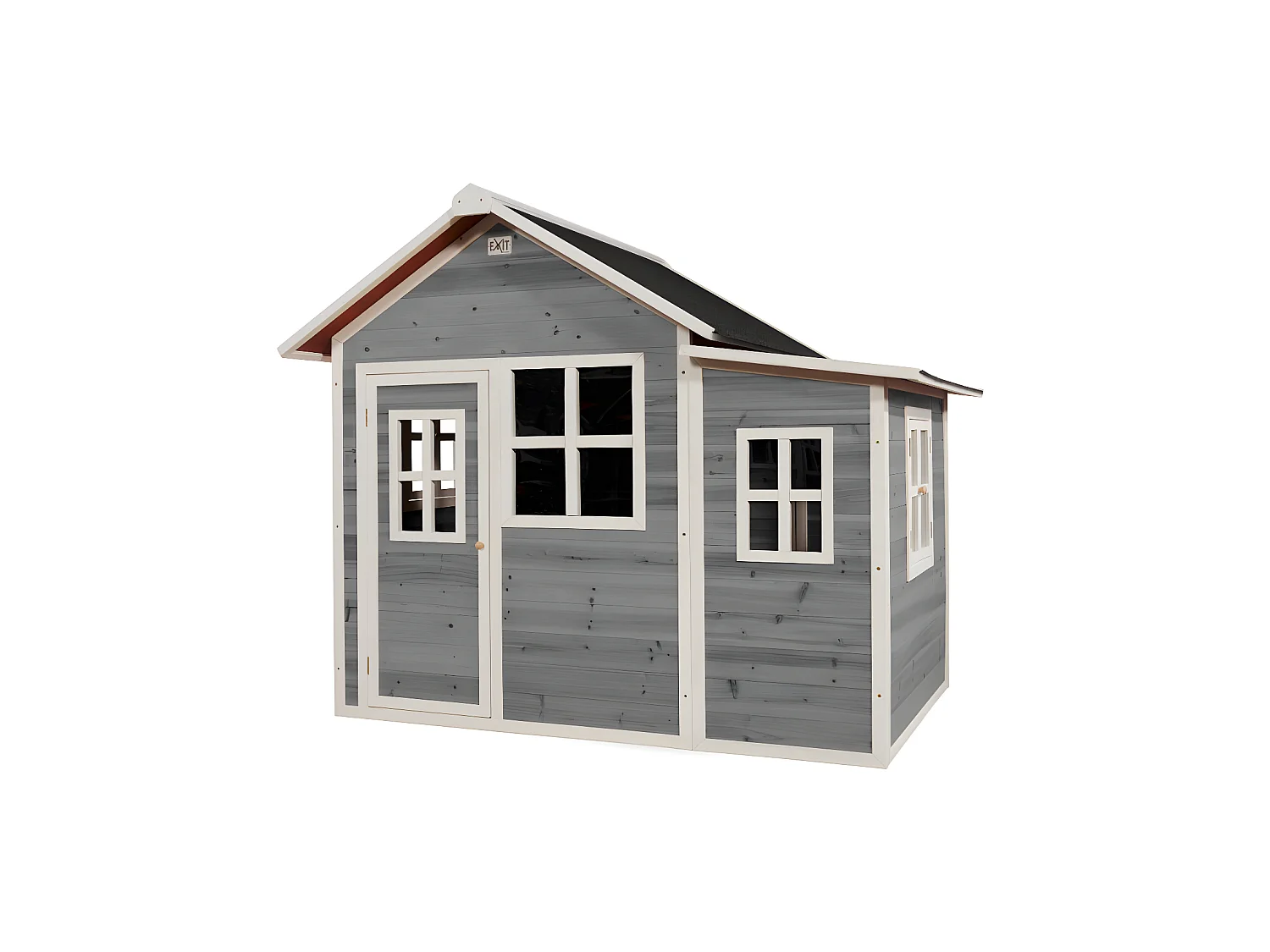 Maisonnette en bois pour enfants Loft 150 Gris - Exit Toys