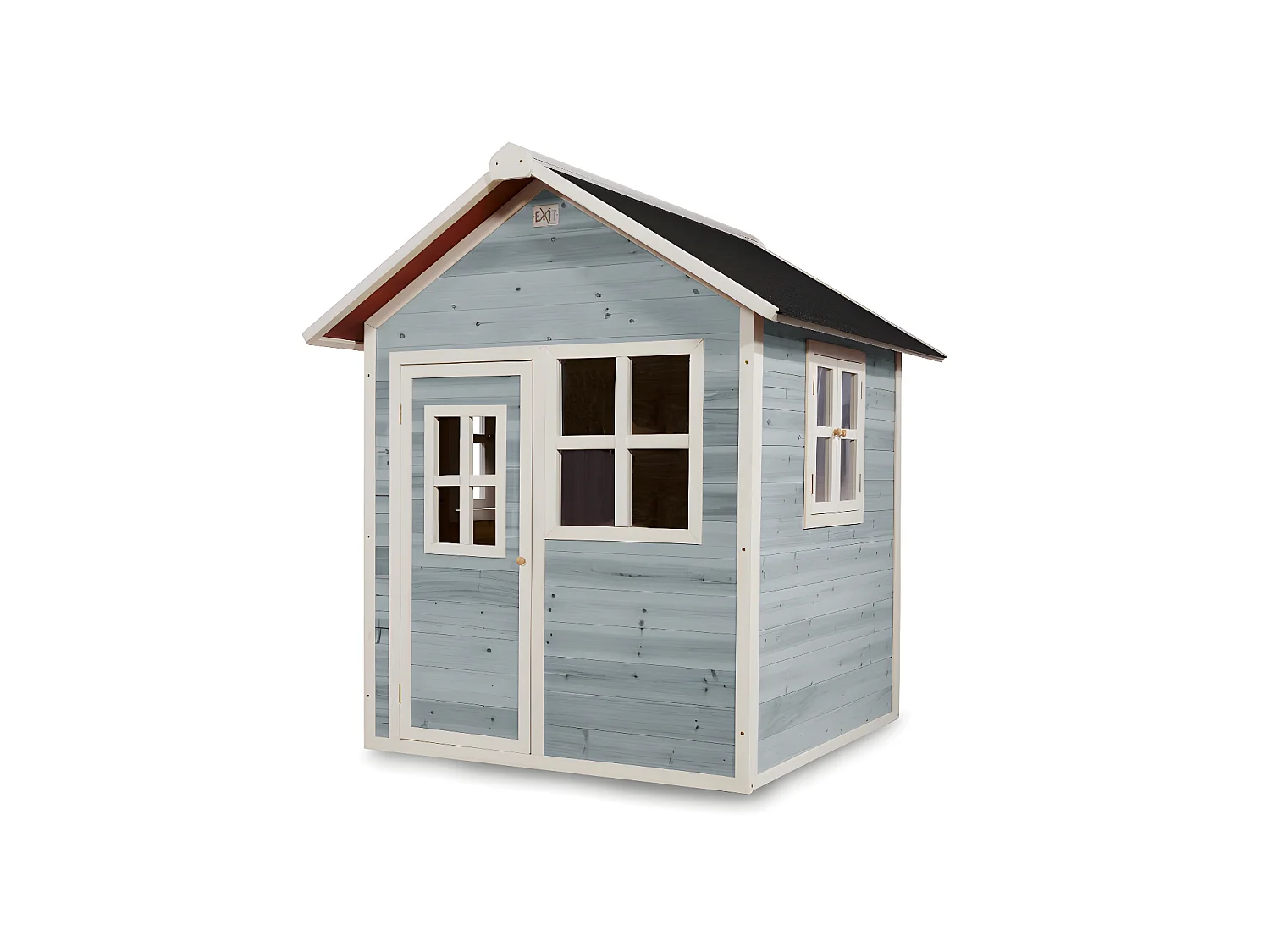 Maisonnette en bois pour enfants Loft 100 Bleu - Exit Toys
