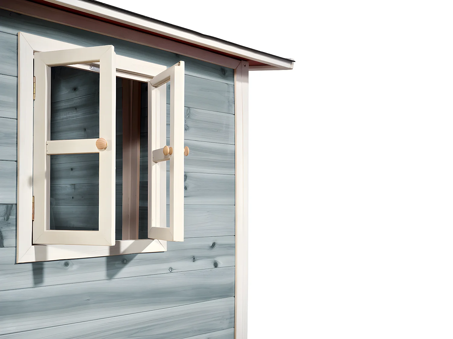 Maisonnette en bois pour enfants Loft 100 Bleu - Exit Toys