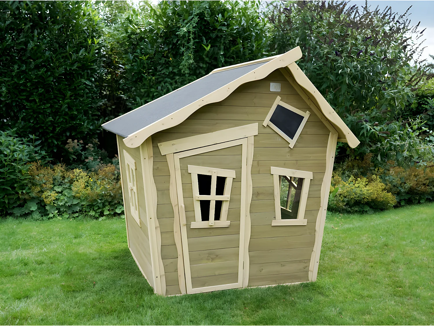 Maisonnette en bois pour enfants Crooky 100 - Exit Toys