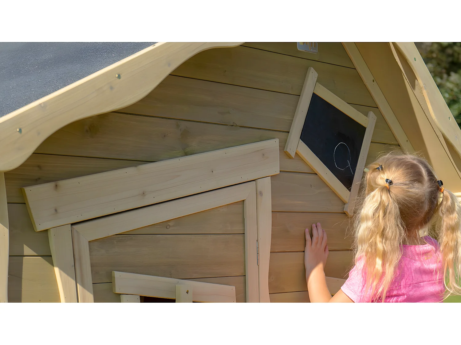 Maisonnette en bois pour enfants Crooky 100 - Exit Toys