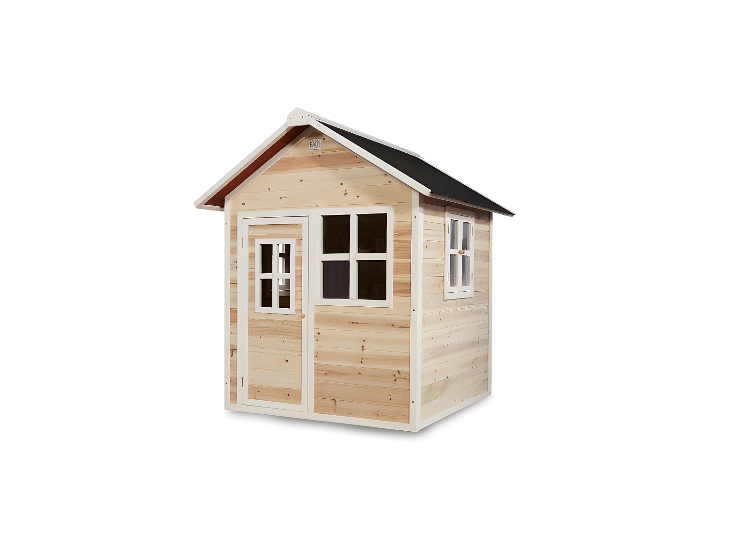 Maisonnette en bois pour enfants Loft 100 Naturel - Exit Toys